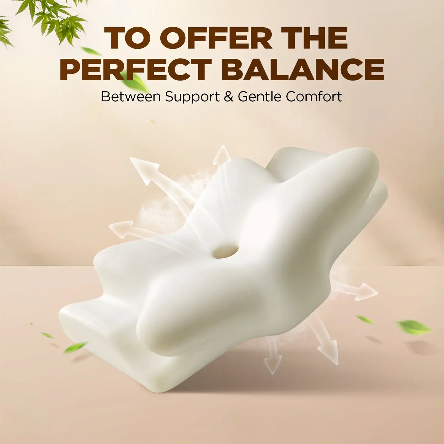 Orthopedic Winged Neck Pillow