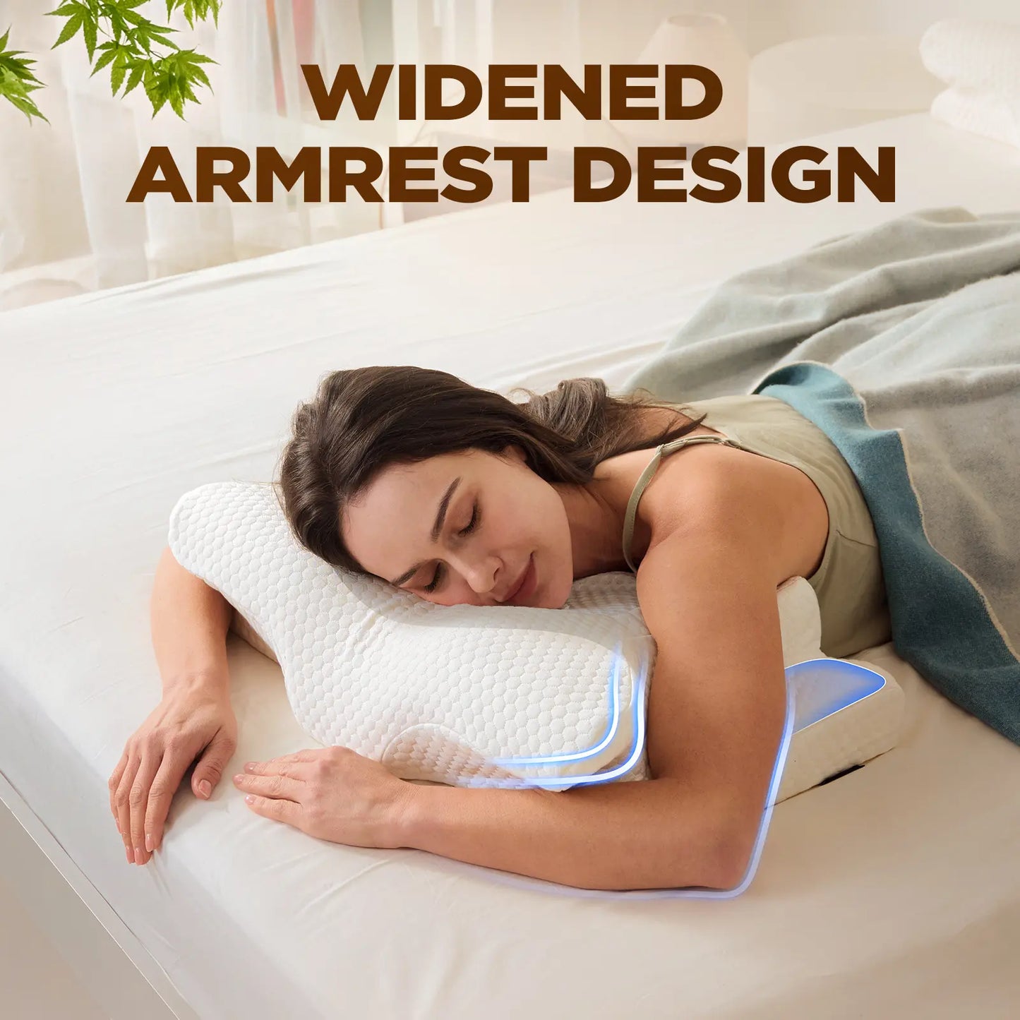 Orthopedic Winged Neck Pillow